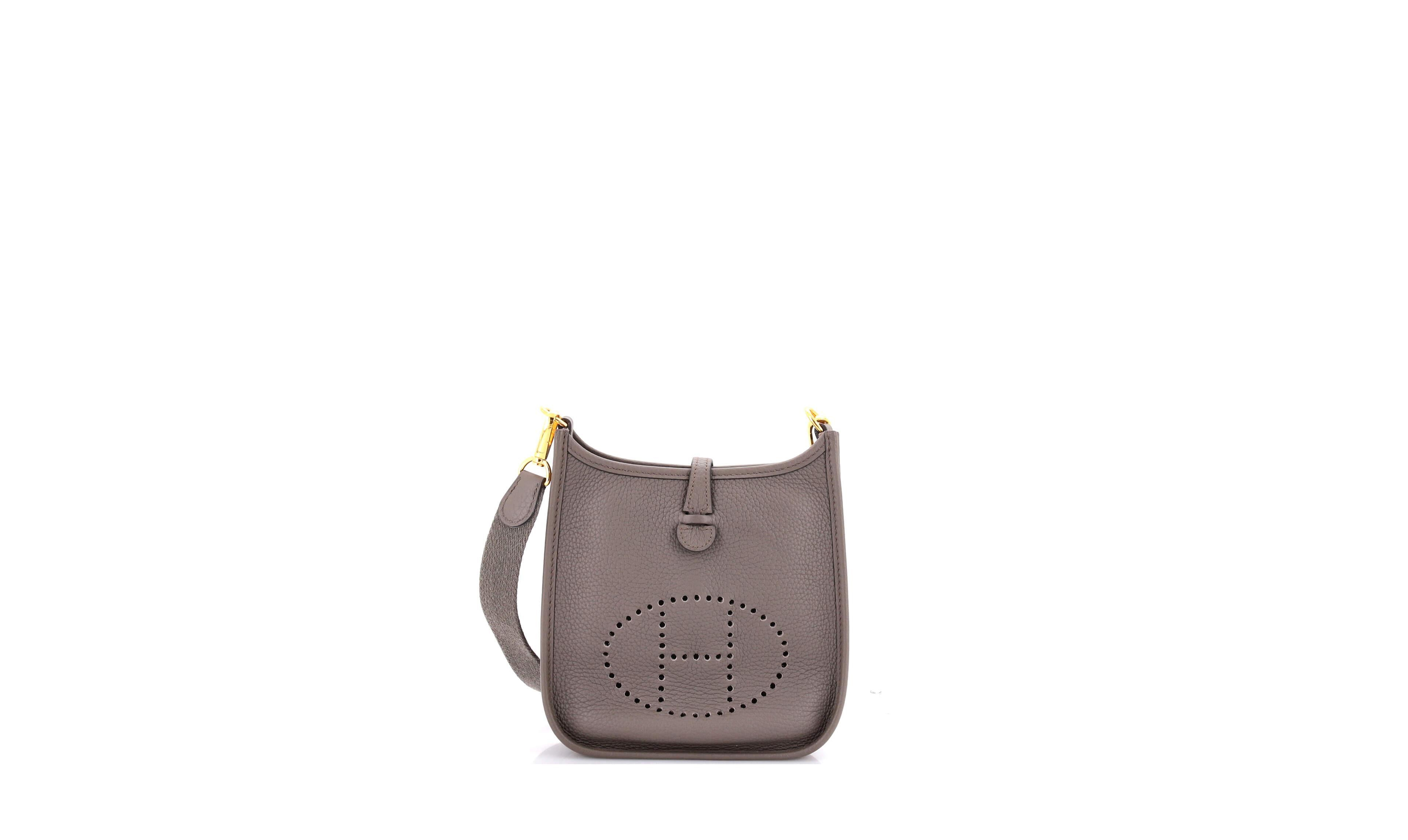 HERMES Evelyne Tpm Clemence Pre-Owned Mini Crossbody Bag
