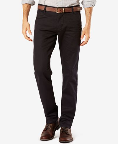 Dockers® Men's Slim-Fit Broken-In Khaki Stretch Pants - Pants - Men ...