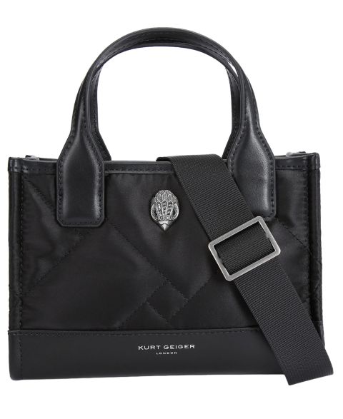 Женская сумка-тоут Kurt Geiger London Hoxton, очень маленькая, цвет: Чёрный