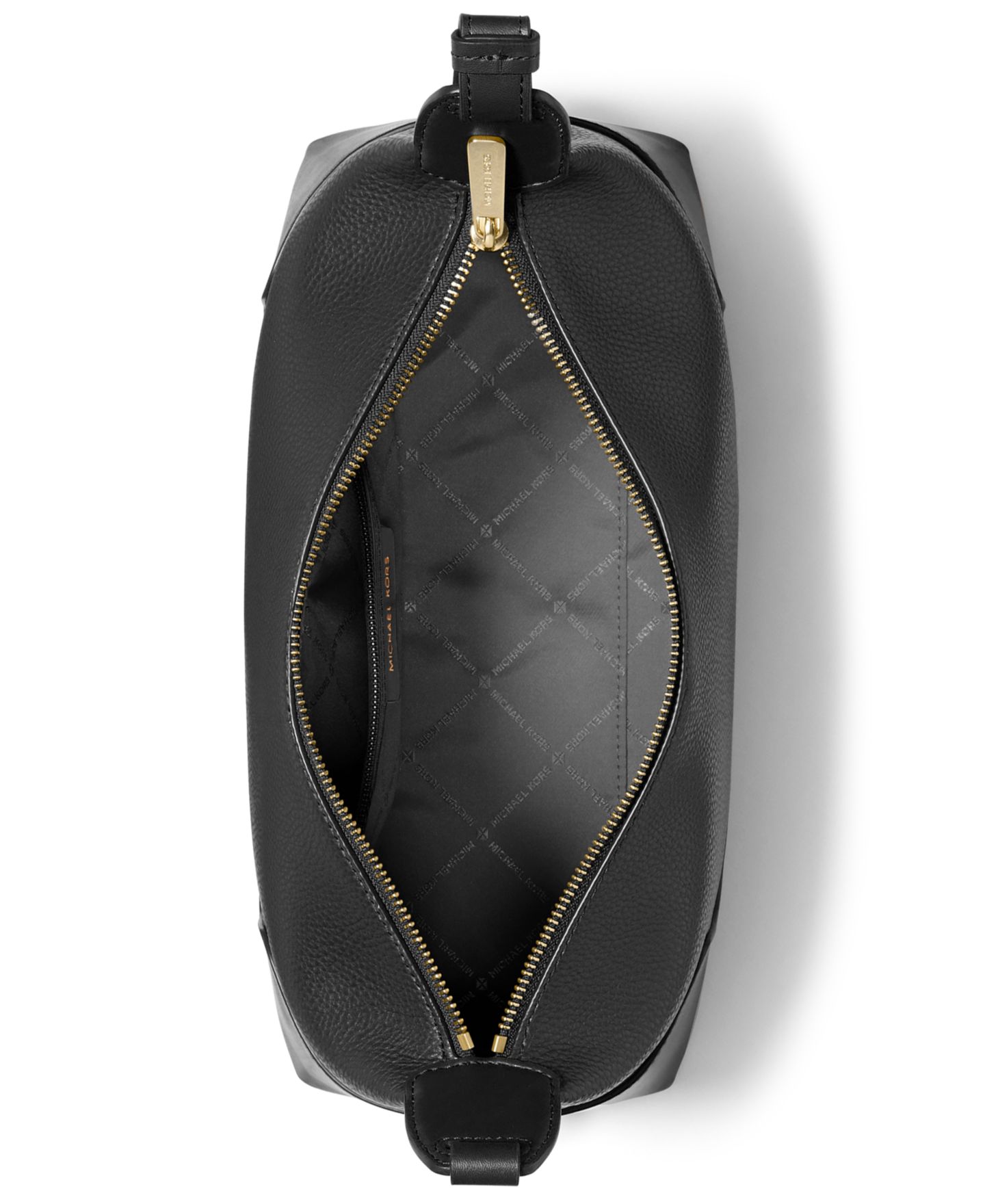 Женская сумка Michael Kors Teddi Medium Slouchy Shoulder Handbag, цвет: Чёрный — фото 3