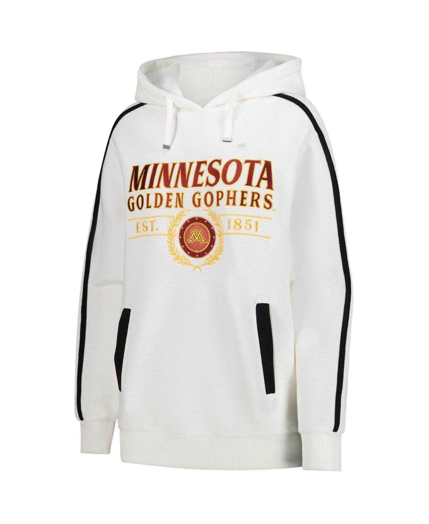Мужские комплекты Gameday Couture Cream Minnesota Golden Gophers Down, Set, Go Hoodie and Shorts Lounge Set — фото 10