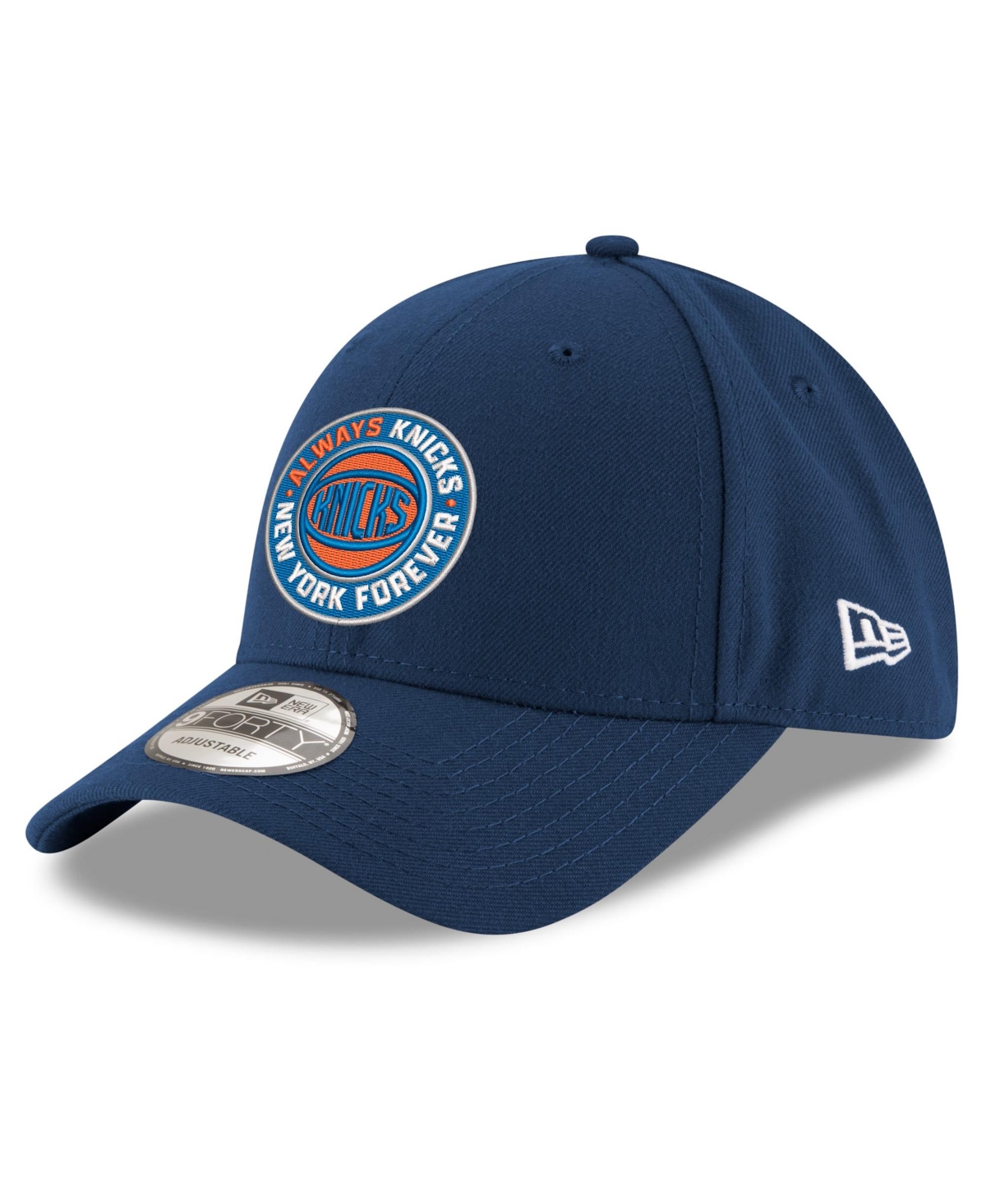 New Era Kids' Big Boys' And Girls' Navy New York Knicks New York Forever Adjustable Hat