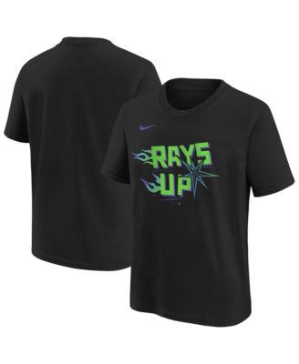 Big Boys and Girls  Black Tampa Bay Rays Hometown Collection T-Shirt