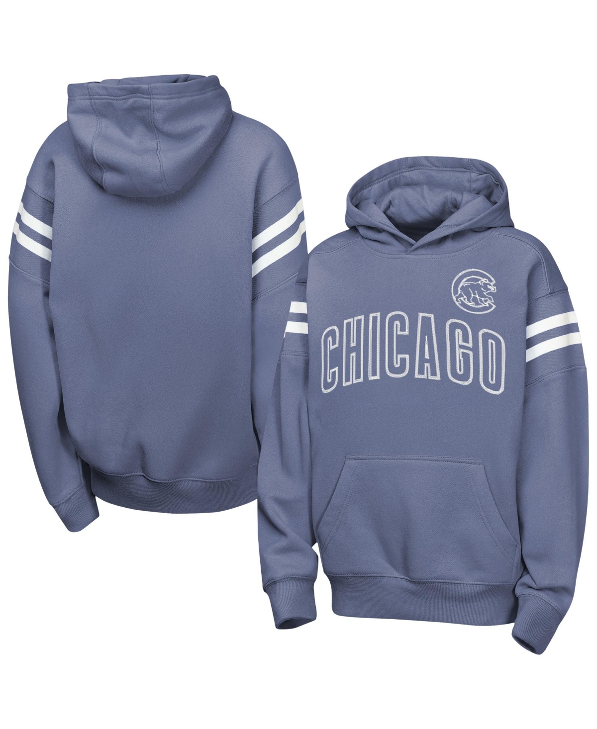 Outerstuff Big Boys' and Girls' Royal Chicago Cubs Welcome Team Hoodie