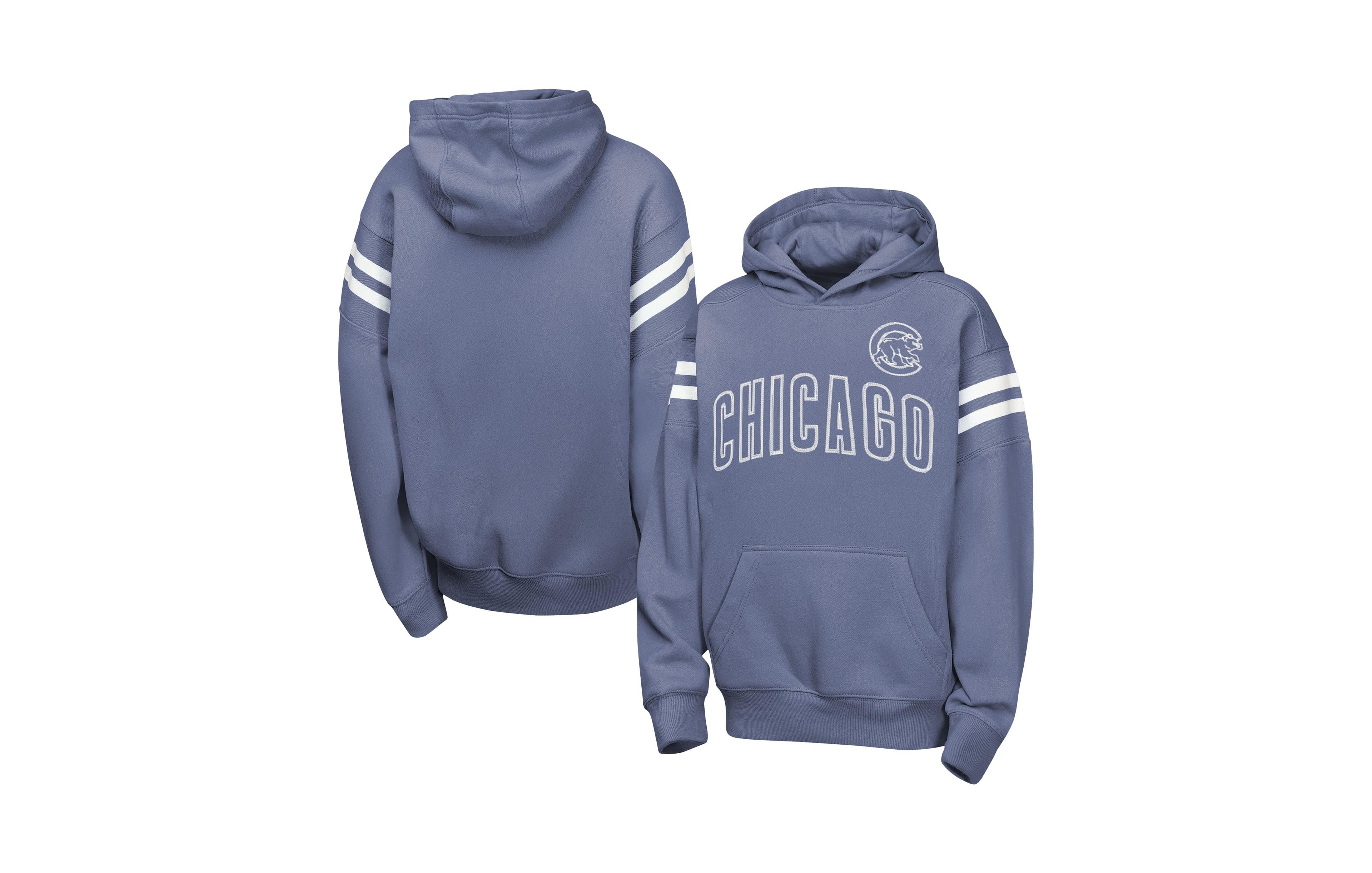 Outerstuff Big Boys' and Girls' Royal Chicago Cubs Welcome Team Hoodie