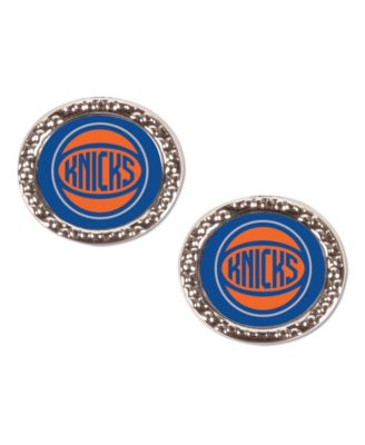 New York Knicks Round Team Post Earring
