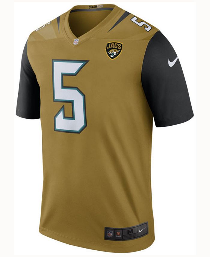 Nike Men s Blake Bortles Jacksonville Jaguars Legend Color Rush