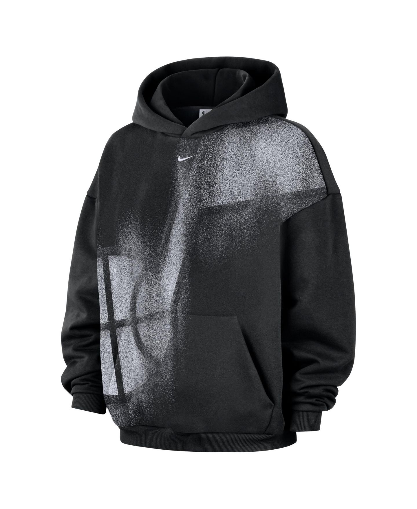 Мужское худи Nike Black Utah Jazz 2026 Standard Issue Practice Icon Fleece Pullover — фото 4