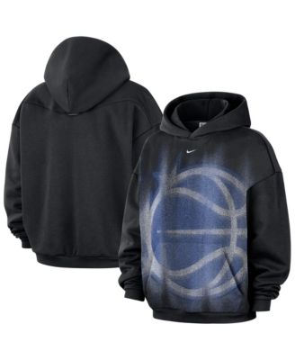Men's Black Orlando Magic 2026 Standard Issue Practice Icon Fleece Pullover Hoodie