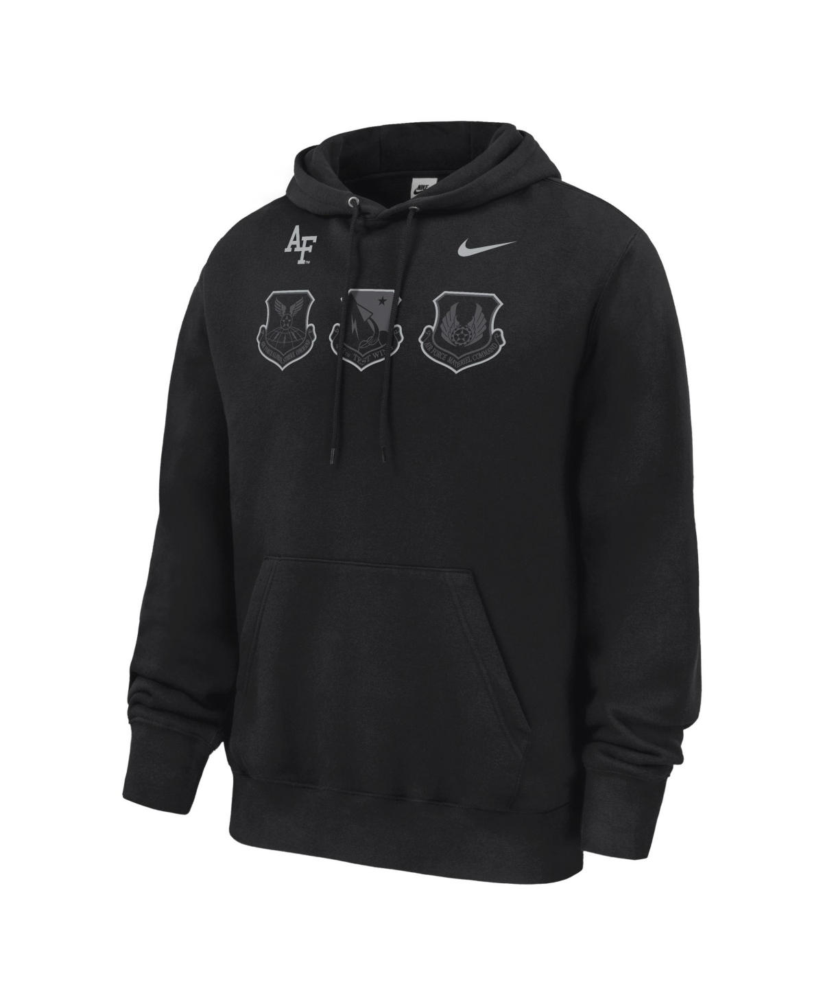 Men's Nike Black Air Force Falcons 2026 Rivalry Collection Club Fleece Hoodie