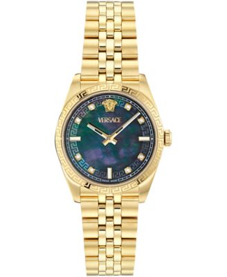 Women's Millenyium IP Yellow Gold Bracelet Watch, 32mm