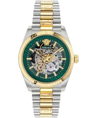 Men's Millenyium Limited Edition Automatic Two Tone Bracelet Watch, 40mm