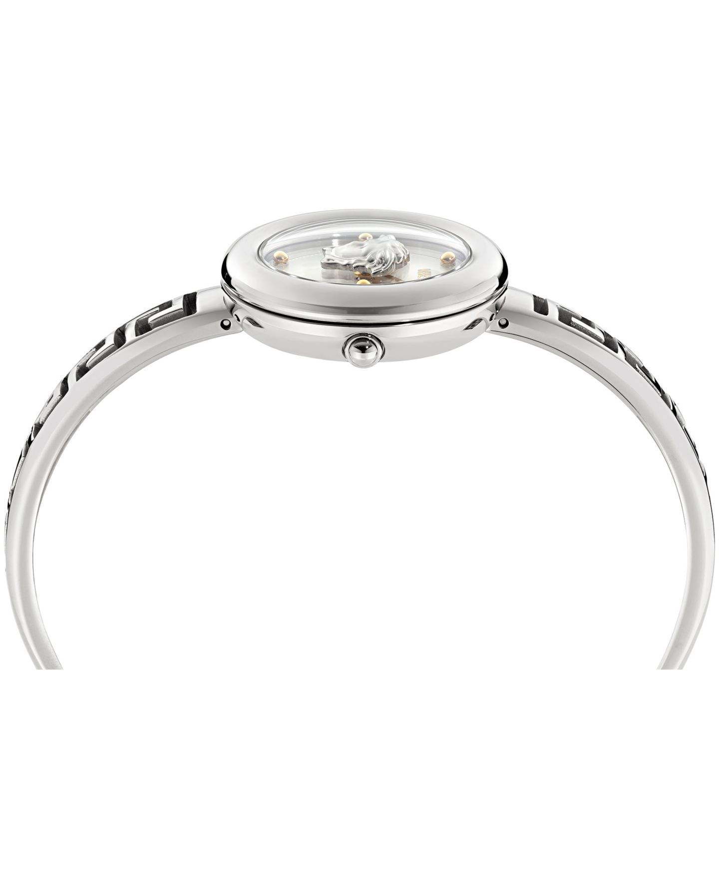 Женские часы Versace Medusa Eclipse Silver Stainless Steel Bracelet Watch, 28mm — фото 2