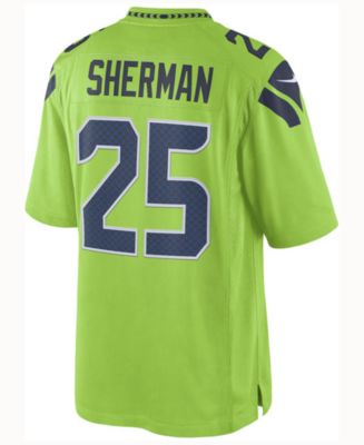 Nike Men s Richard Sherman Seattle Seahawks Limited Color Rush Jersey Macy s