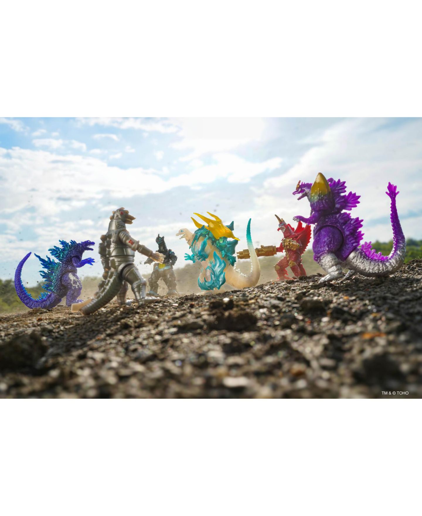 Фигурка Bandai Godzilla Godziburst Thunder Godzilla, от 4 лет, цвет: Open Miscellaneous — фото 3