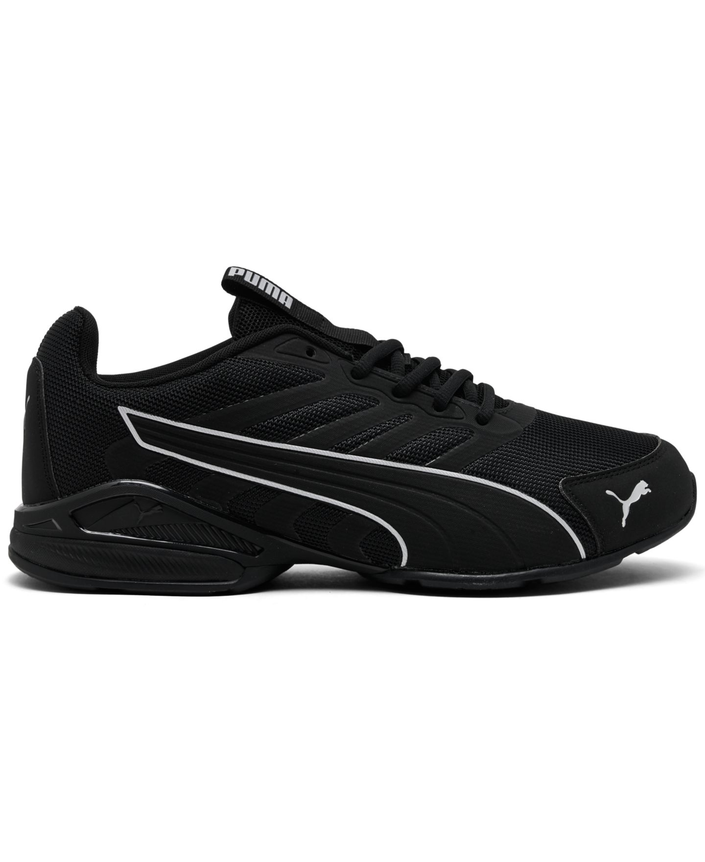 Мужские кроссовки Puma Electro Casual Low-Top, цвет: Чёрный / Серебристый — фото 2