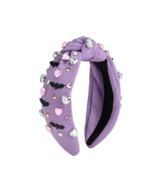 Girls Bat Gemstone Headband
