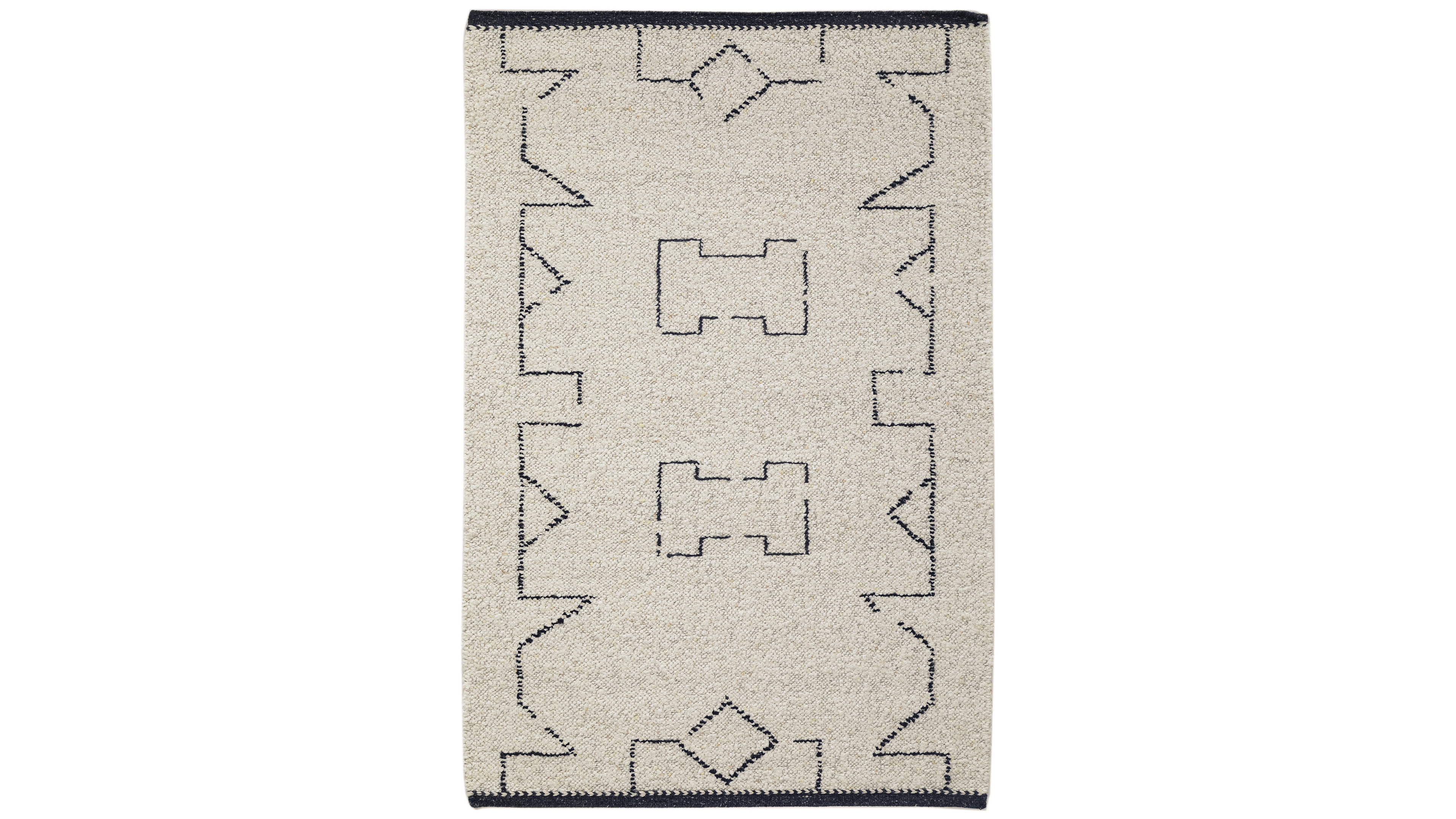 Obeetee Farah Ashlar 3' x 5' Area Rug