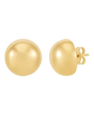 Ball Stud Earrings in 10k Yellow Gold
