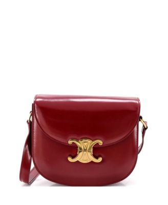 Triomphe Besace Clea Leather Crossbody