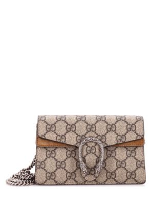 Super Mini Dionysus Bag GG Coated Canvas