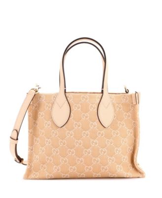 Medium Ophidia Shopper Tote GG Denim