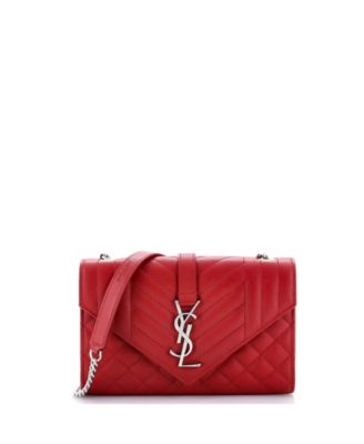 Classic Monogram Envelope Small Satchel