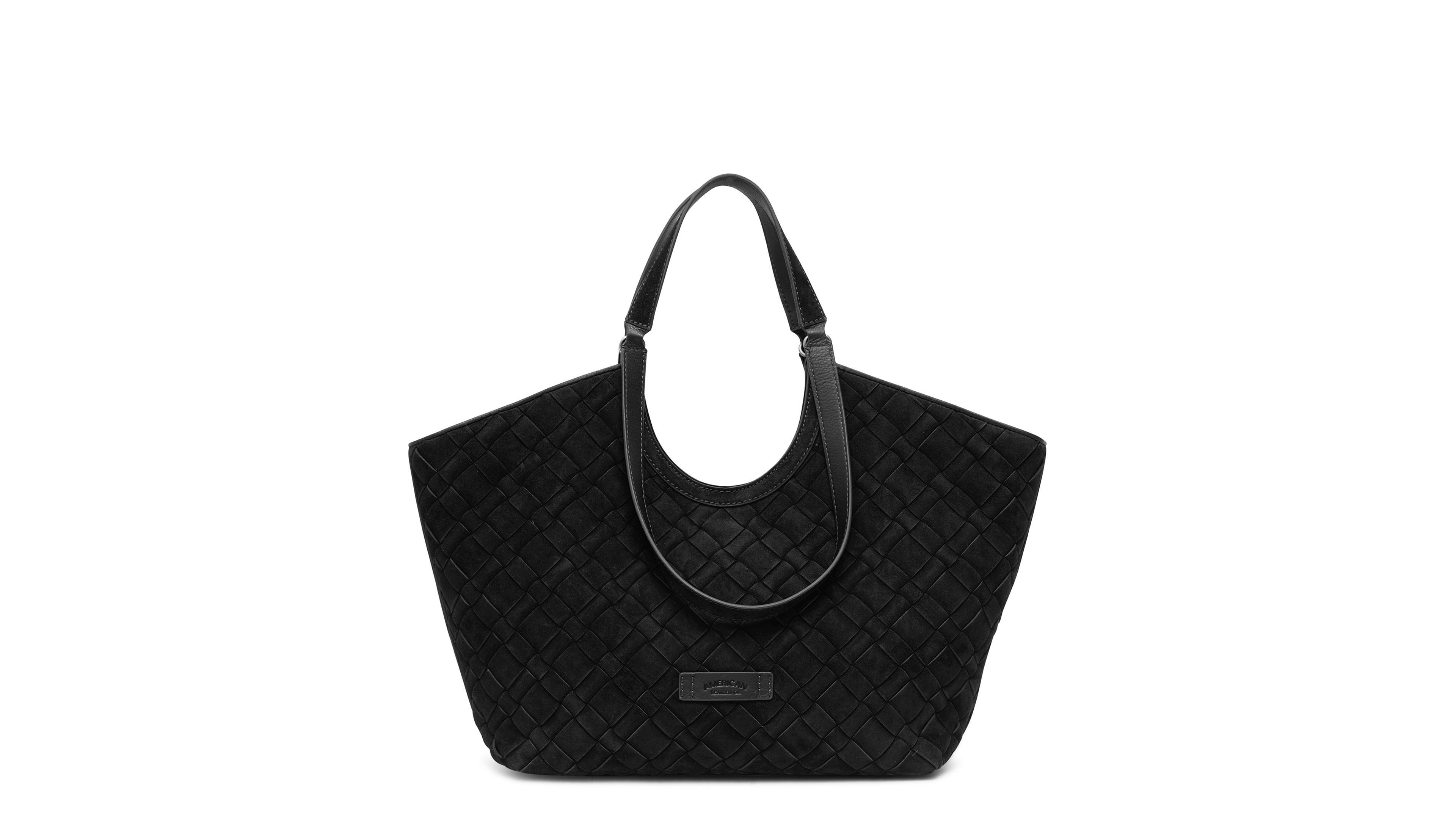 American Leather Co. Women's Aurora Woven Convertible Tote