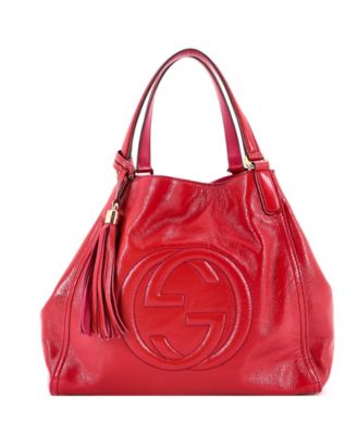 Soho Patent Leather Medium Shoulder Bag