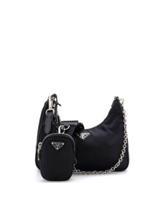 Small Re-Edition 2005 Shoulder Bag Tessuto