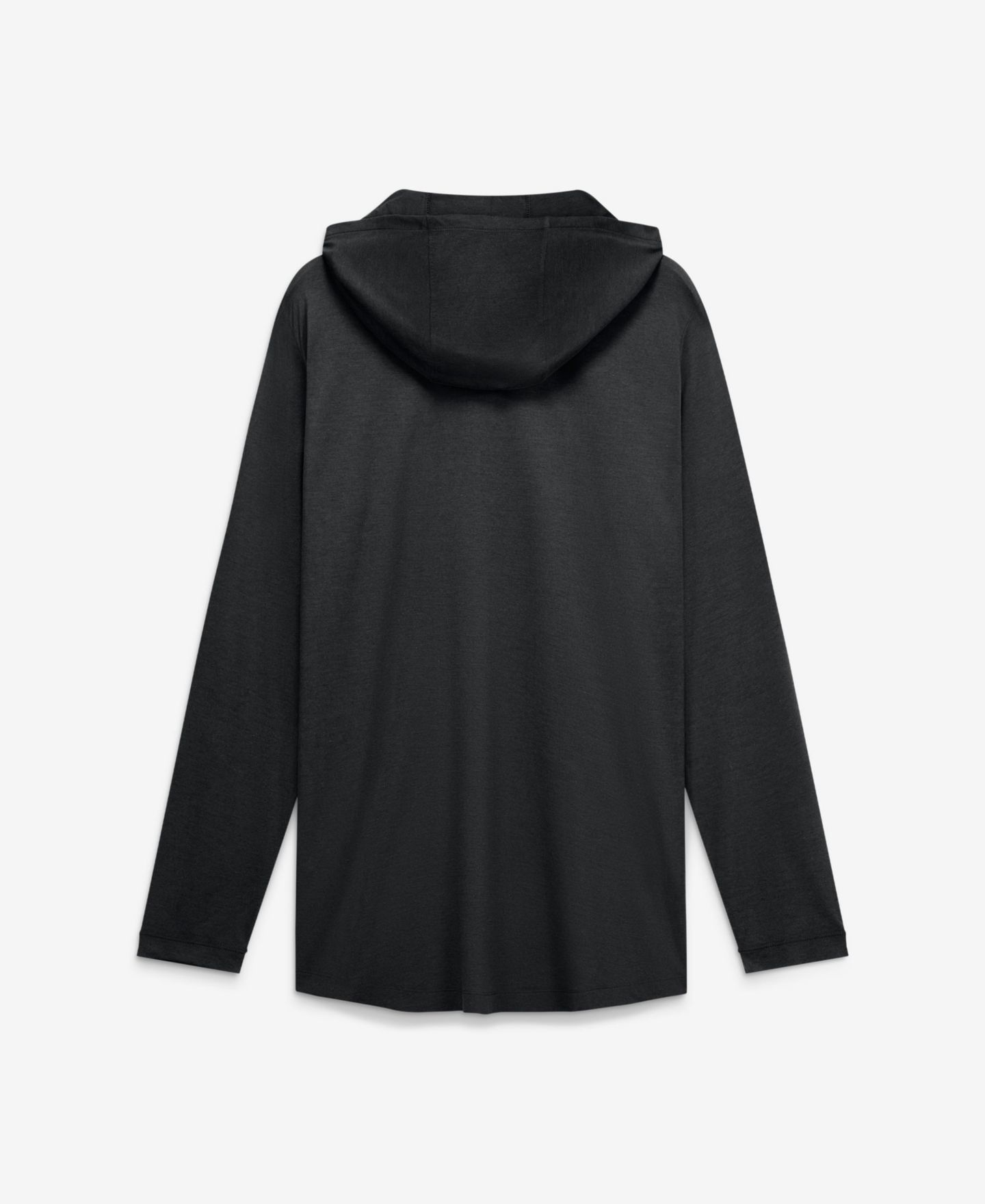 Мужская футболка Nike Black Iowa Hawkeyes Primetime Pattern Tri-Blend Dri-FIT Long Sleeve Hooded — фото 2
