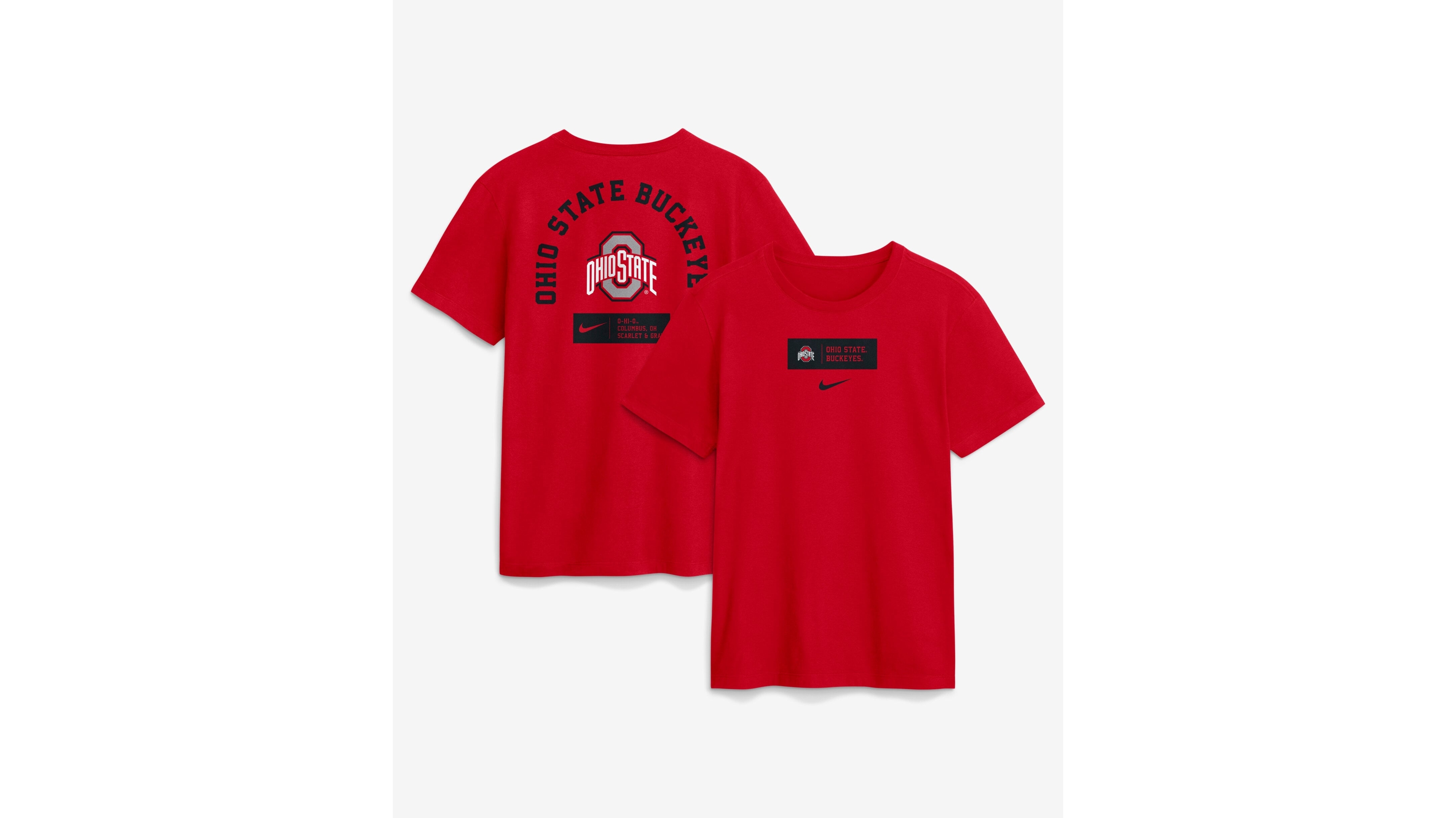 Nike Men's Ohio State Buckeyes Primetime Crewneck T-Shirt