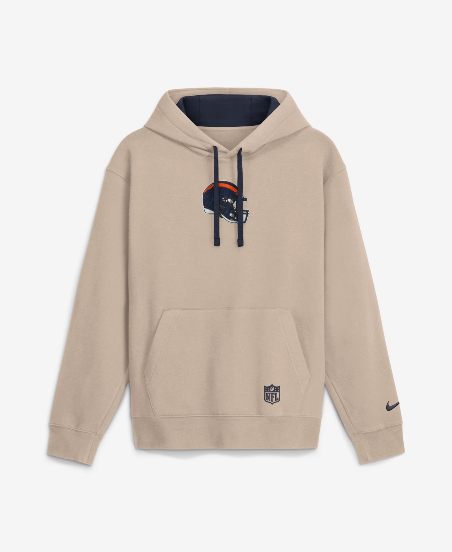 Мужское худи Nike Sand Chicago Bears Rewind Club — фото 1