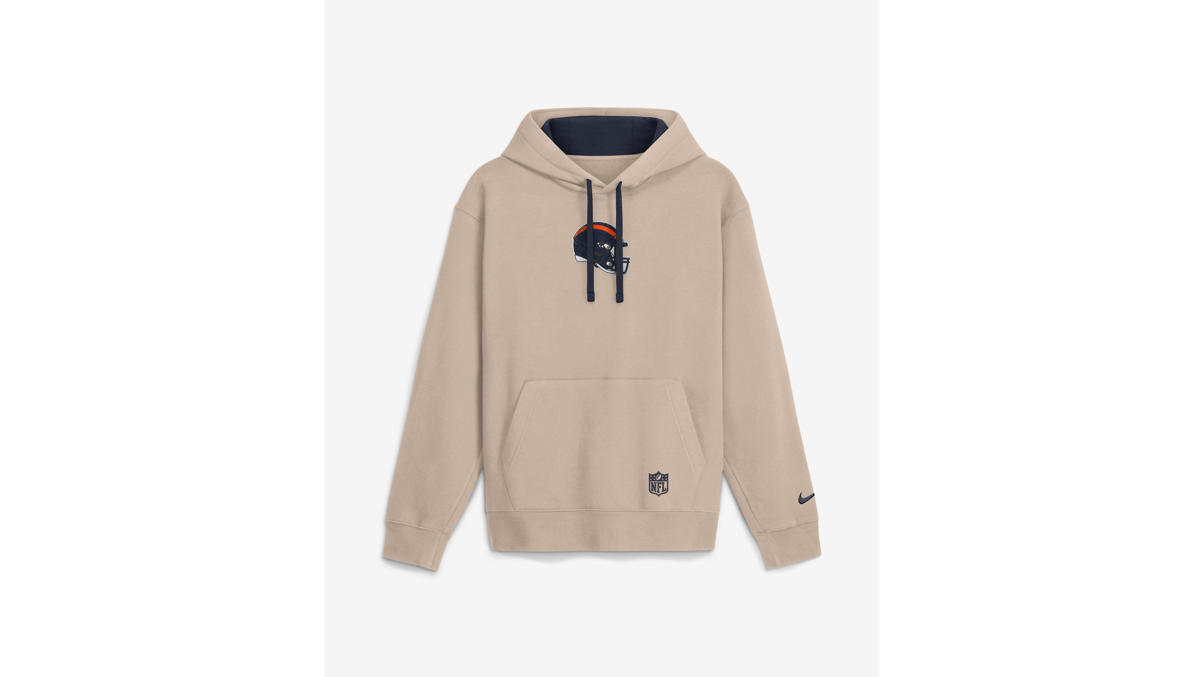 Nike Men's Chicago Bears Rewind Club Vintage Fleece Hoodie