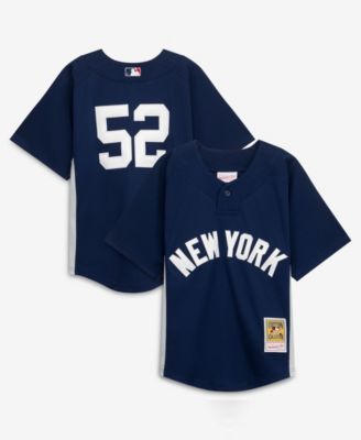 Big Boys and Girls CC Sabathia Navy New York Yankees Mesh Batting Practice Jersey