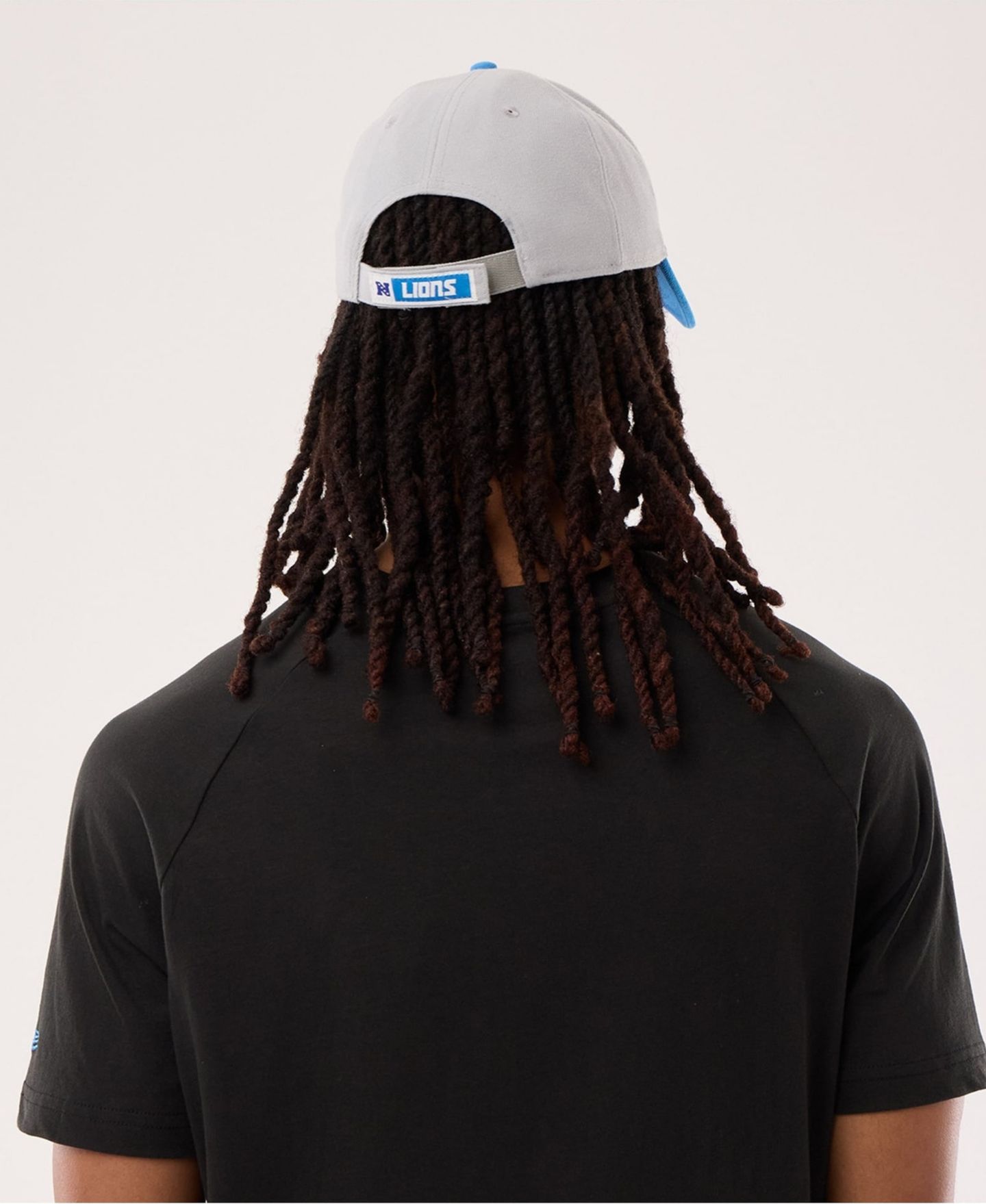 Мужская футболка New Era Black Detroit Lions Functional Fandom — фото 4