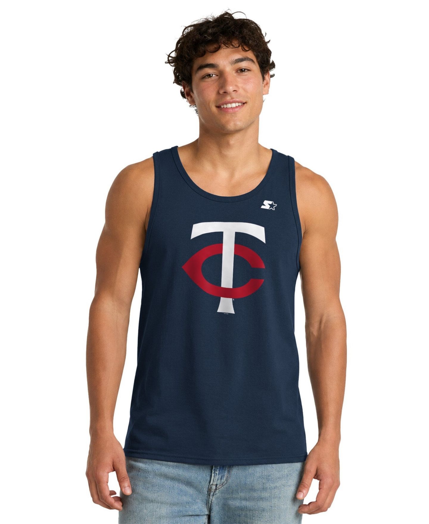Мужской топ Starter Navy Minnesota Twins — фото 1