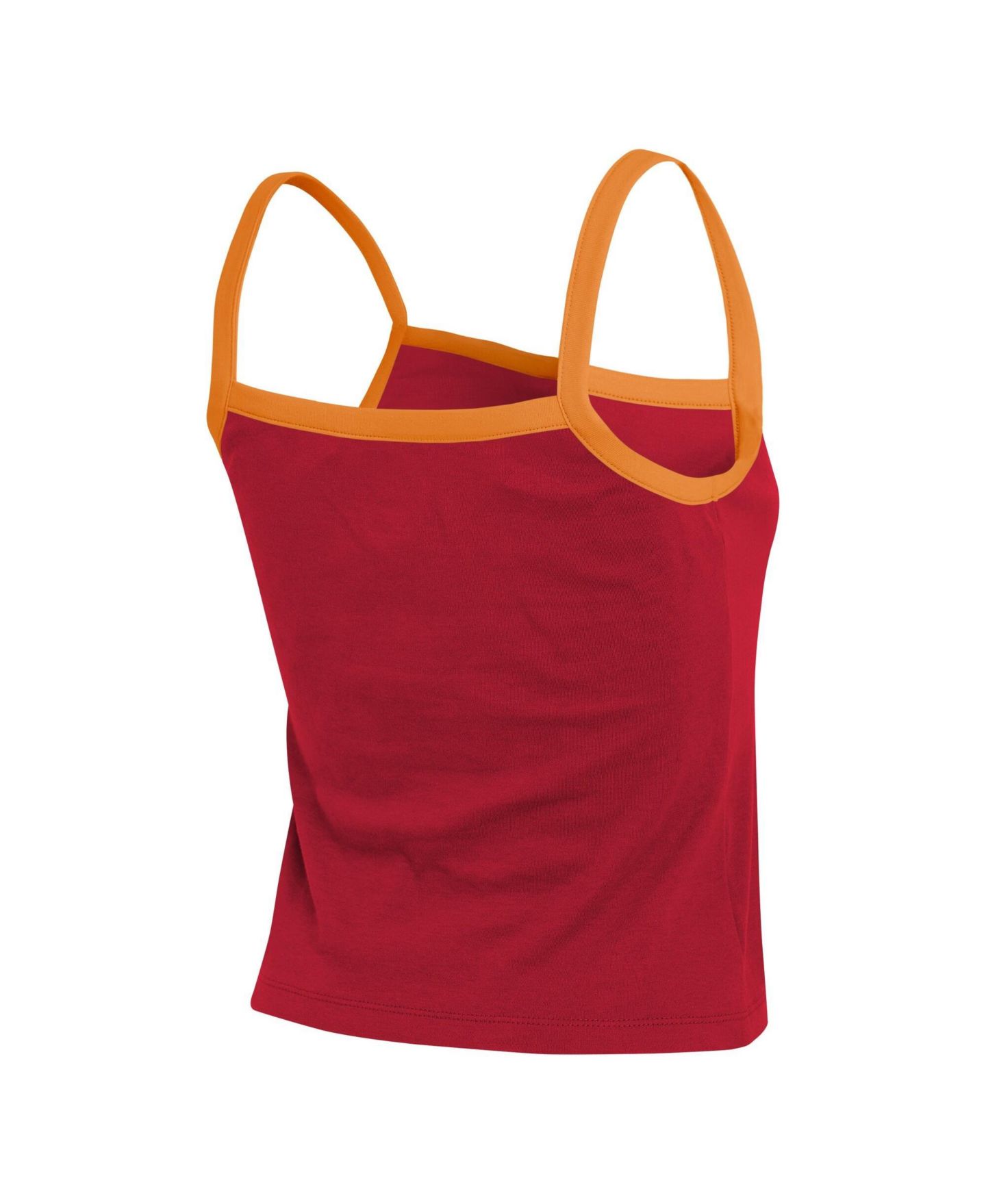 Женский топ WEAR by Erin Andrews Red Tampa Bay Buccaneers Color block — фото 4