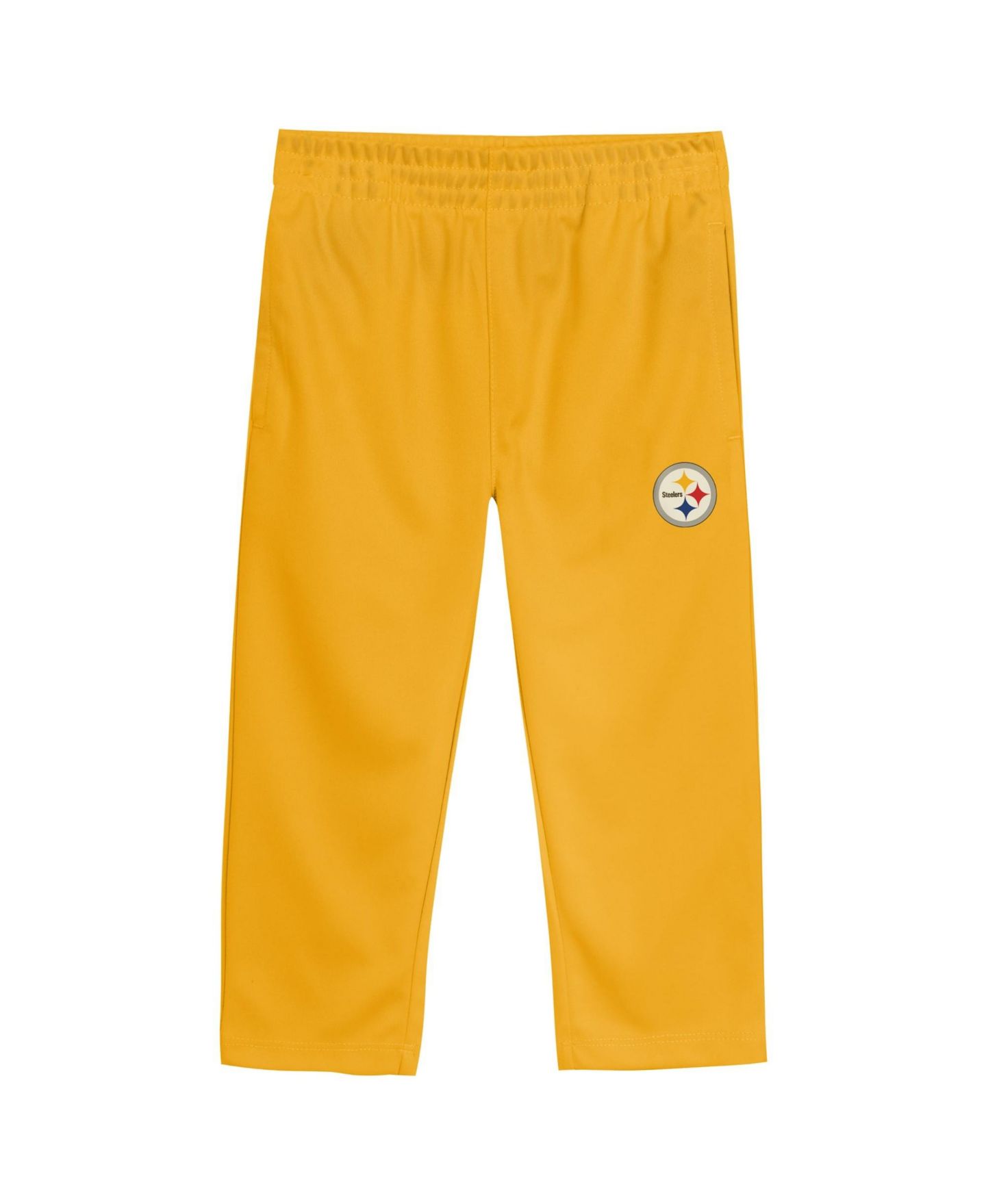 Комплект Outerstuff Black/Gold Pittsburgh Steelers Red Zone Jersey & Pants Set для мальчиков-малышей — фото 4
