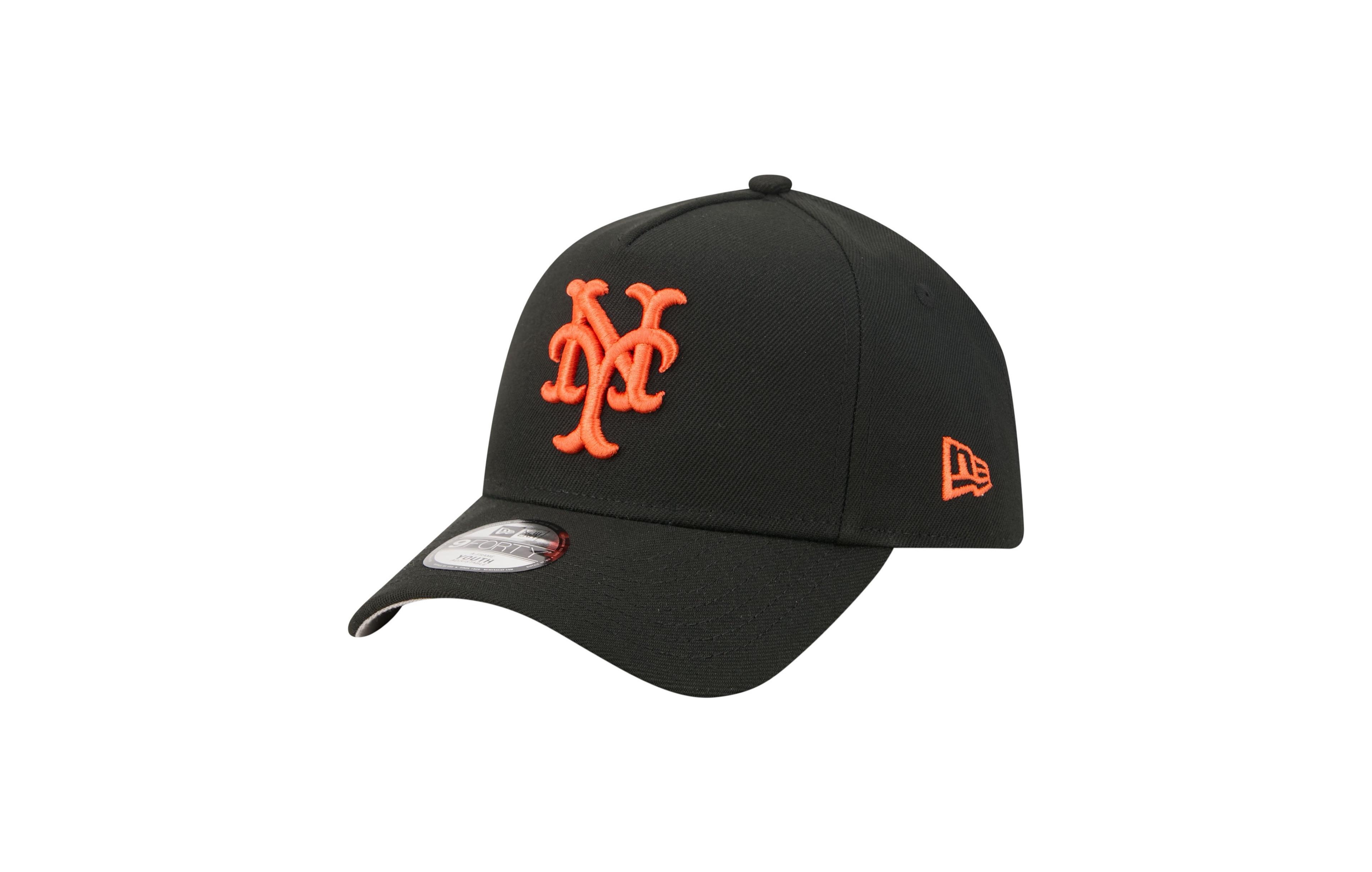 New Era Big Boys and Girls New York Mets Cooperstown 9FORTY A-Frame Adjustable Baseball Cap