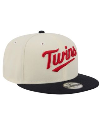 Big Boys and Girls White Minnesota Twins Two-Tone 9FIFTY Snapback Hat