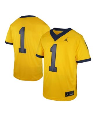 Toddler Maize Michigan Wolverines Replica Football Jersey
