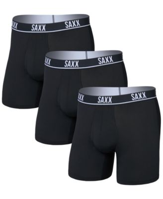Men's Essential Performance Mesh Fly Boxer Briefs, 3-Pack