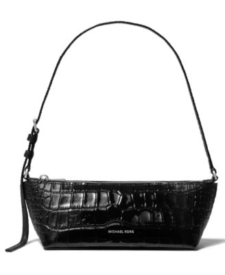 Laila Small East West Pouchette Leather Shoulder Handbag