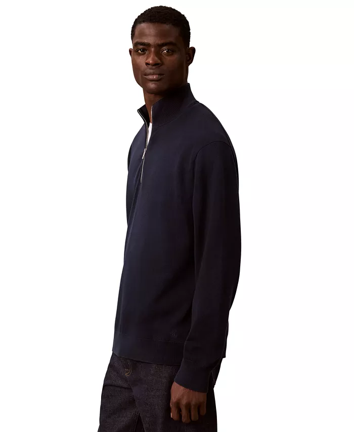 Men's Supima Cotton 1/4 Zip Sweater - thumbnail 8