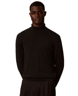 Men's Lightweight Merino Turtleneck Sweater