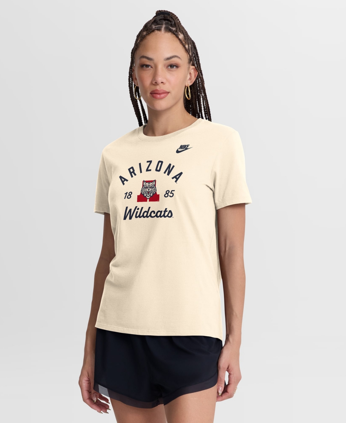 Nike Women's Natural Arizona Wildcats Legacy Team Name T-Shirt