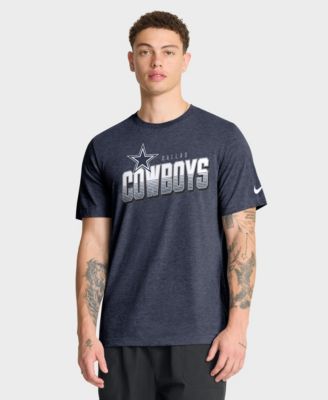 Men's Gray Dallas Cowboys Believe The Game Tri-Blend T-Shirt