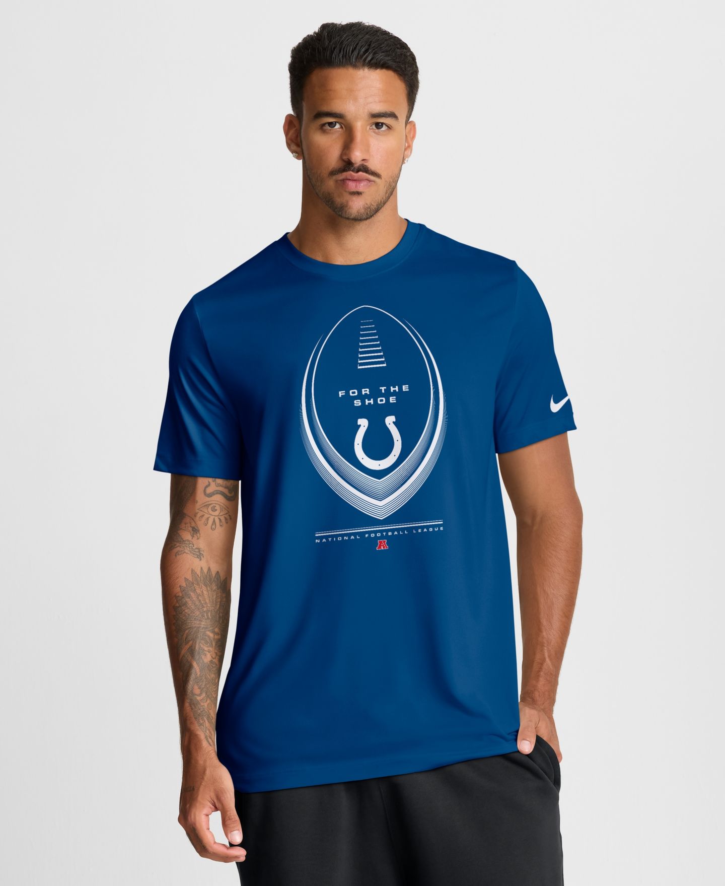 Мужская футболка Nike Royal Indianapolis Colts Legend Icon Dri-FIT — фото 1