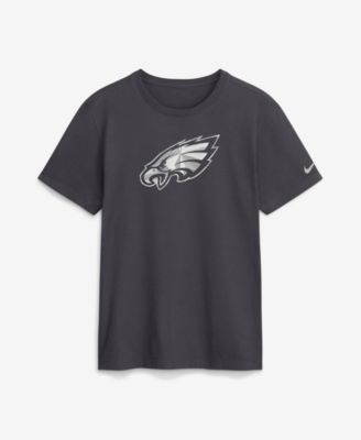 Men's Anthracite Philadelphia Eagles Fractal Logo T-Shirt